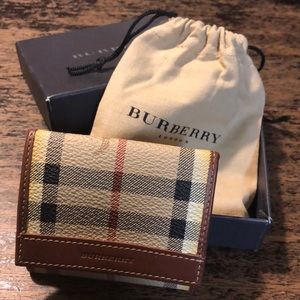 Burberry wallet with coin pouch Clearance